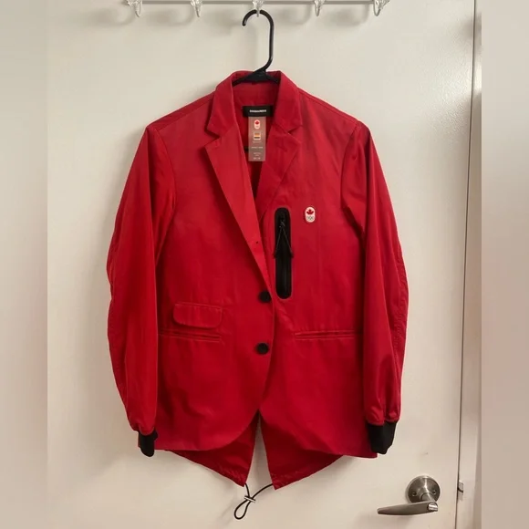 Red Canada Jacket - Picture 3 of 4